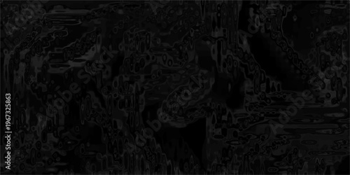 Dark abstract background with swirling fluid textures and organic amorphous shapes in grayscale for moody digital art and design projects