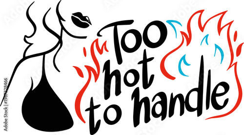 too hot to handle svg