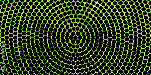 Abstract green and black pattern resembling a reptile s skin