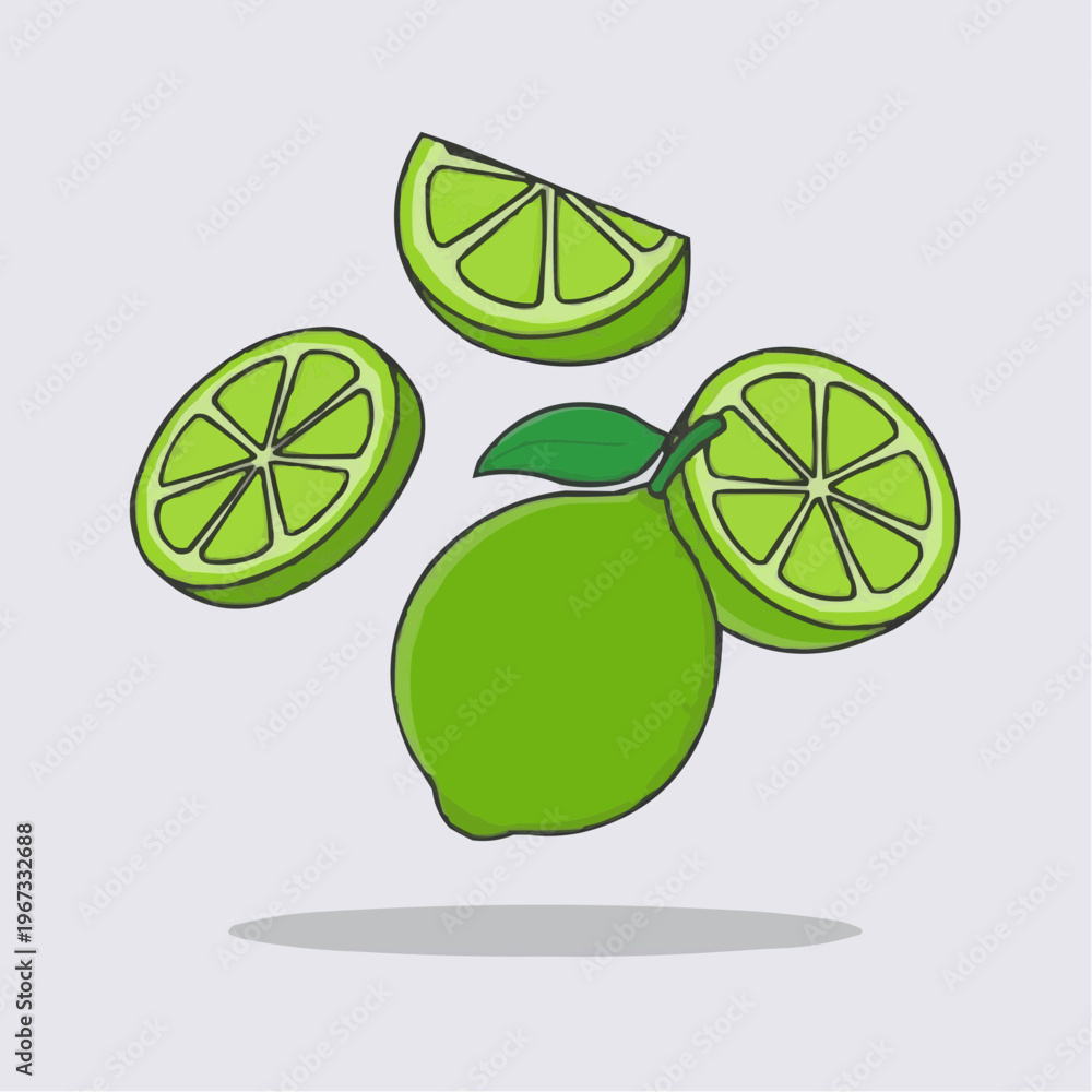 Obraz premium lime