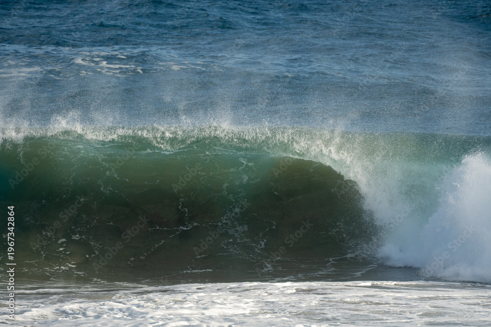 Naklejka premium Waves in Arecibo, Puerto Rico