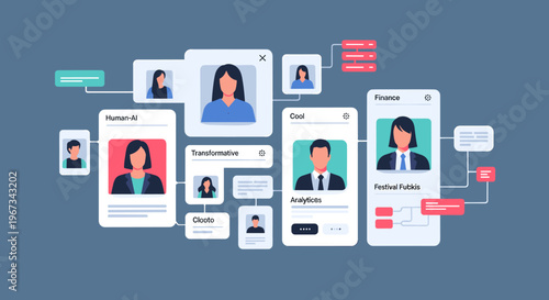 A calming blue background with a white border, ideal for adding text or graphics in a clean and modern design.