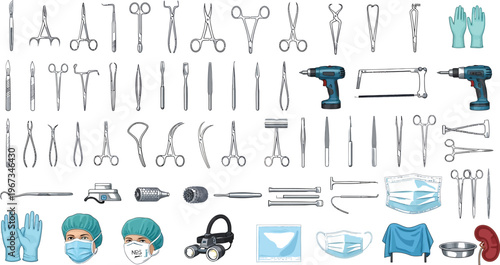 Surgical instruments and medical supplies are.