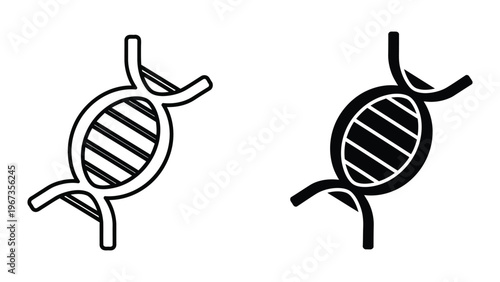 Illustration of dna replication and transcription process with a focus on genetic material