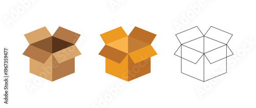Cardboard Box, Packaging, Open Box, Open Package
