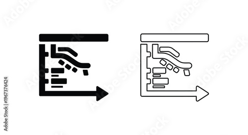 Synchronizing Data Transfer Icons Vector