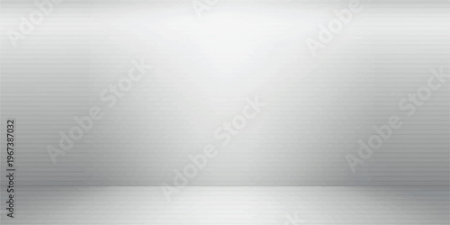 Sleek modern stainless steel metal surface background, smooth silver metallic texture with subtle lines, clean minimal industrial abstract design backdrop