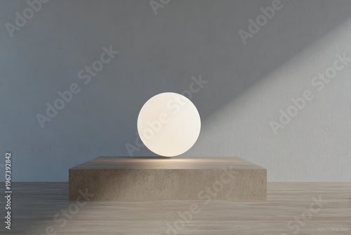 A white table lamp sitting atop a wooden table with a wall in the background. the lamp is a foscarini twiggy table lamp which emits a soft warm light that illuminates the room.