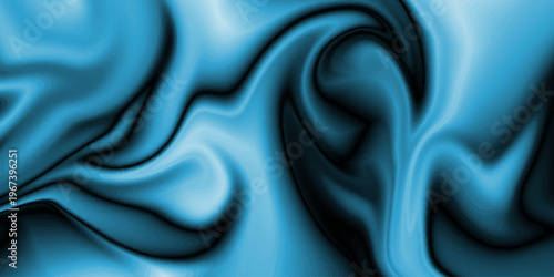 Close up texture of liquid shiny swirling waves background. liquid wavy shapes futuristic illustration glowing retro abstract background.