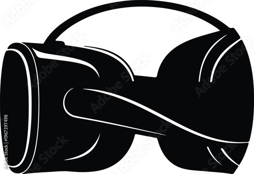 Silhouette modern electric self-balancing scooter hoverboard personal transportation design vector