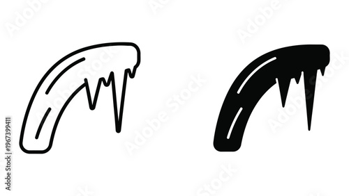 Contrasting signatures with varying line thickness and style