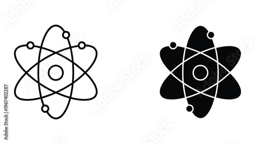 Contrast between classic and modern atomic structure representations