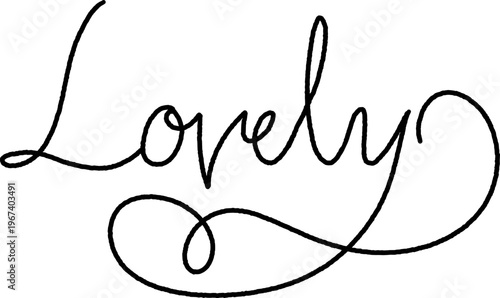 Lovely Typography Calligraphy