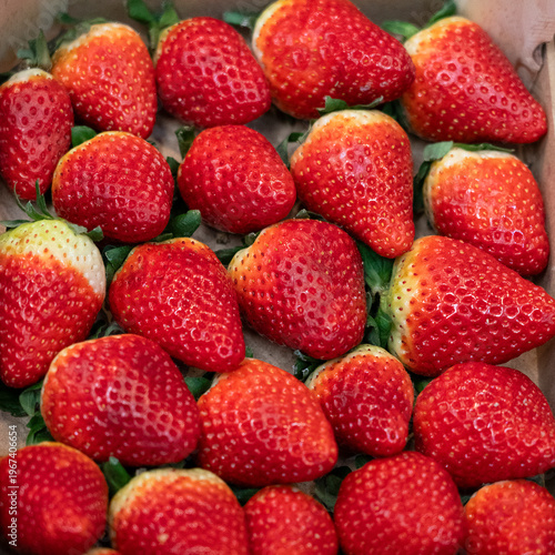 Strawberry fresh natural fruit background