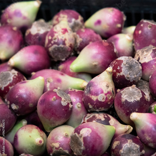 Exotic local fruits on the Canarian market