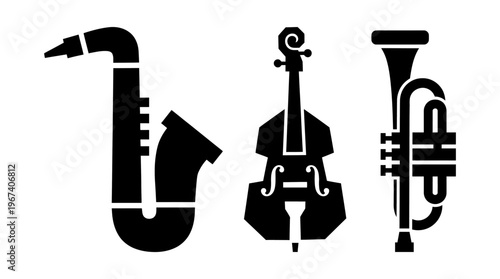 Musical Instruments Collection Vector Art