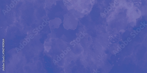 Vibrant blue and royal blue watercolor abstract background texture.