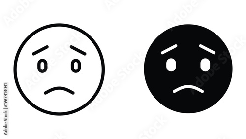 Contrasting sad faces in different visual styles for emotional expression analysis