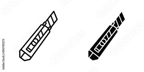 Two different types of chalk with distinct textures and patterns shown side by side