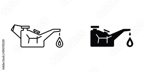 Comparison of fuel pump mechanisms with and without fuel inside