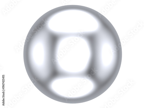 Reflective Chrome Sphere Bead – High-Res PNG, High-res reflective chrome sphere bead, isolated on transparent PNG. Perfect for mockups, UI icons, jewelry, sci‑fi and 3D design.
