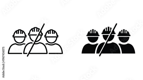 Contrast of worker visibility in different communication environments