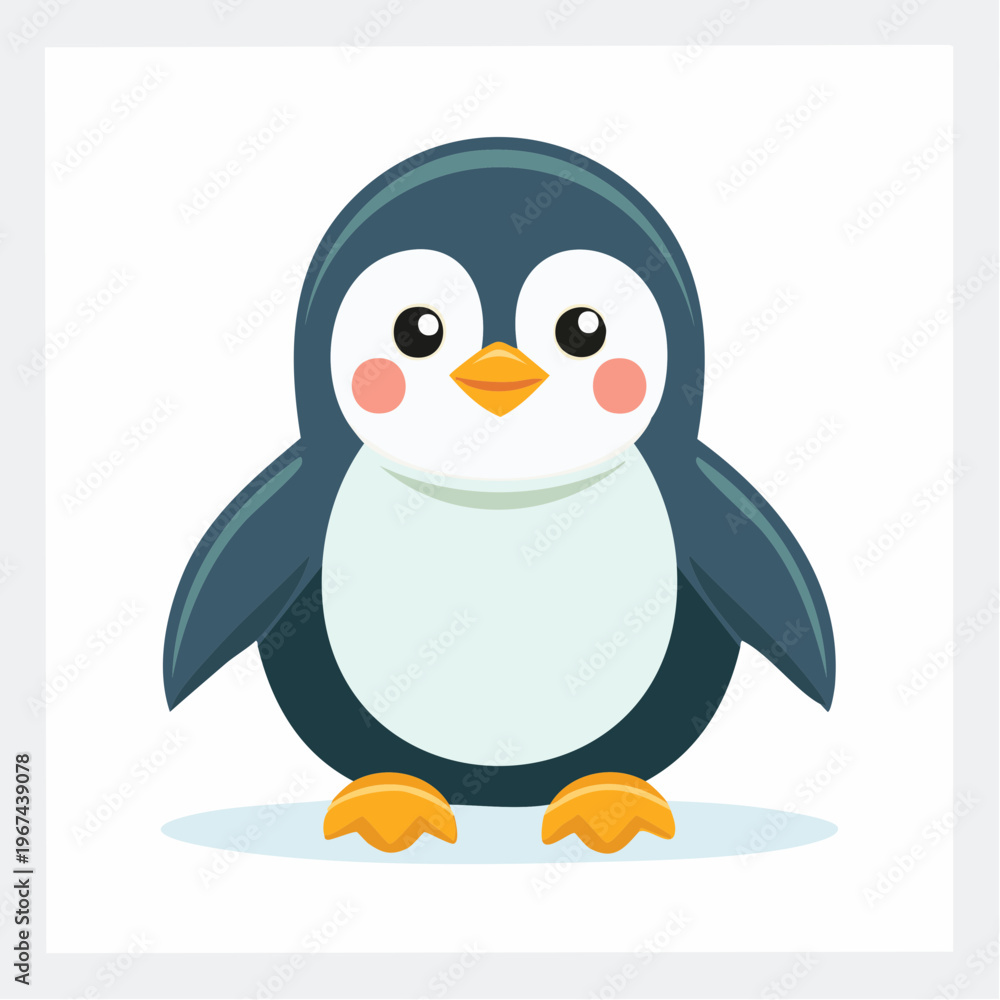 Fototapeta premium Kleiner Pinguin
