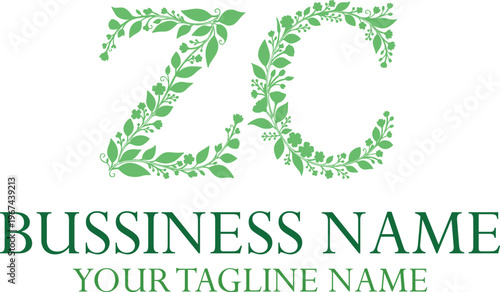 ZC Z zc initial logo | initial based abstract modern minimal creative logo, vector template image. luxury logotype logo, real estate homie logo. typography logo. initials logo