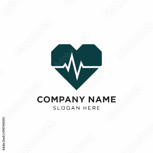 Heartbeat logo featuring a stylized heart shape with an electrocardiogram line.
