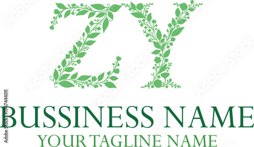 ZY Z zy initial logo | initial based abstract modern minimal creative logo, vector template image. luxury logotype logo, real estate homie logo. typography logo. initials logo