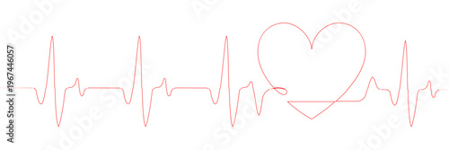 heart beat line heartbeat health continuous icon pulse rate medical art love ekg heart beat line vector care ecg drawing logo draw life cardio illustration single medicine one healthy cardiogram