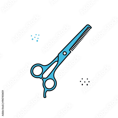 Professional hair thinning shears for precise and stylish haircuts.