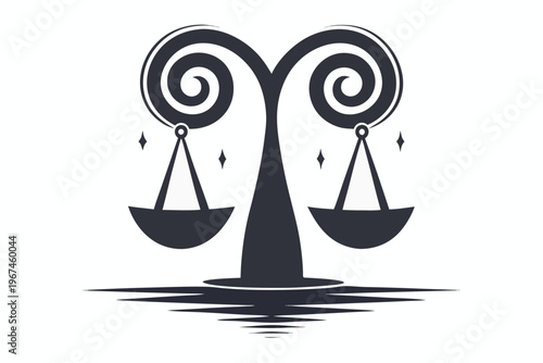 Elegant Minimalist Spiral Design for Wellness Center Identity and Spiritual Balance