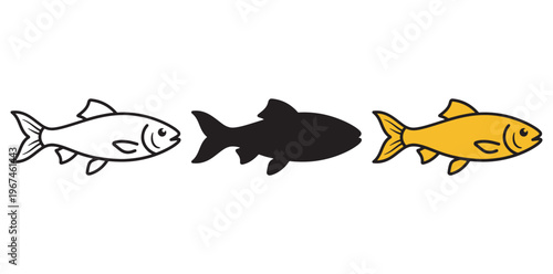 Three medals with different colors and designs are shown in a row on a white background