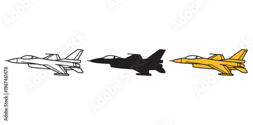 A set of three award ribbons in different colors and styles on a white background