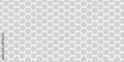 Honeycomb pattern hexagon illustration wallpaper cell geometric seamless design.	
