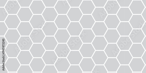 Honeycomb pattern hexagon illustration wallpaper cell geometric seamless design.	