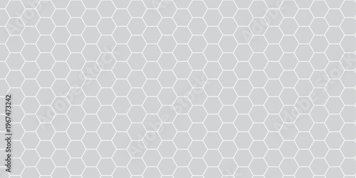 Honeycomb pattern hexagon illustration wallpaper cell geometric seamless design.	