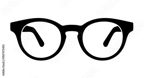 Stylish black frame eyeglasses for vision correction and fashion accessory.