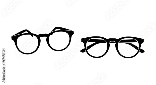 Stylish Black Frame Eyeglasses for Vision and Fashion Accessory.