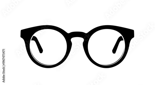 Stylish black frame eyeglasses for vision correction and fashion accessory.