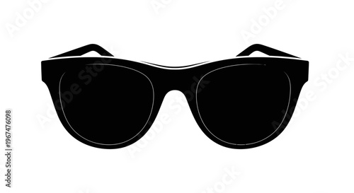 Stylish Black Sunglasses for Eye Protection and Fashion Accessory.