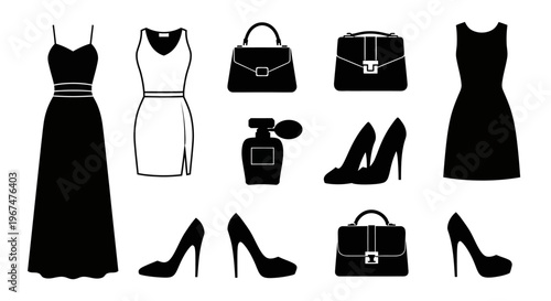 Elegant collection of womens fashion accessories and apparel.