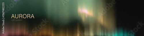 aurora light gradient colorful polar lights background