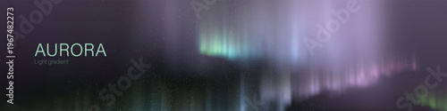 aurora light gradient smooth atmospheric glow waves