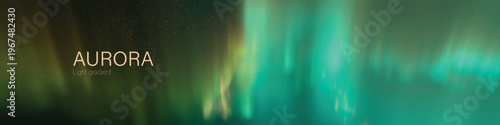 aurora light gradient vibrant cosmic atmosphere waves