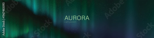 aurora light gradient mystical sky glow pattern