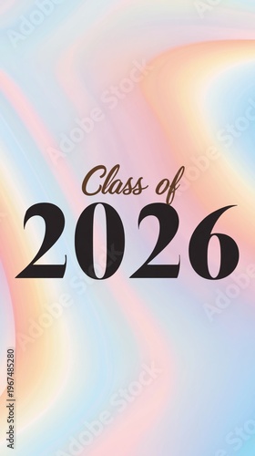 Students Celebrate Graduation With Class of 2026 Design and Bright Colors in ...