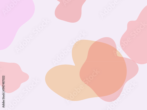 Fluid Amorphous Blobs Colorful Layered Vector Design