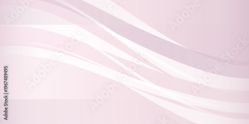 Soft pink background with white wavy lines pattern